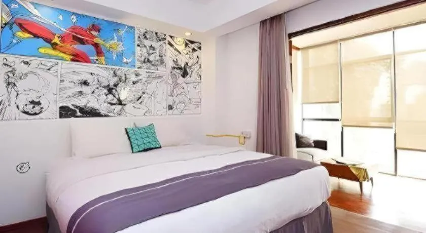 Bed in The Silk Art Design Hotel