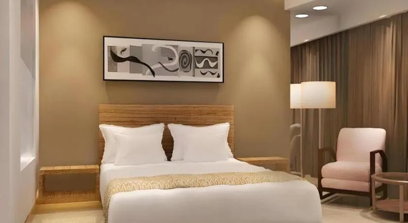 Bed in Golden Tulip Galaxy Hotel Banjarmasin