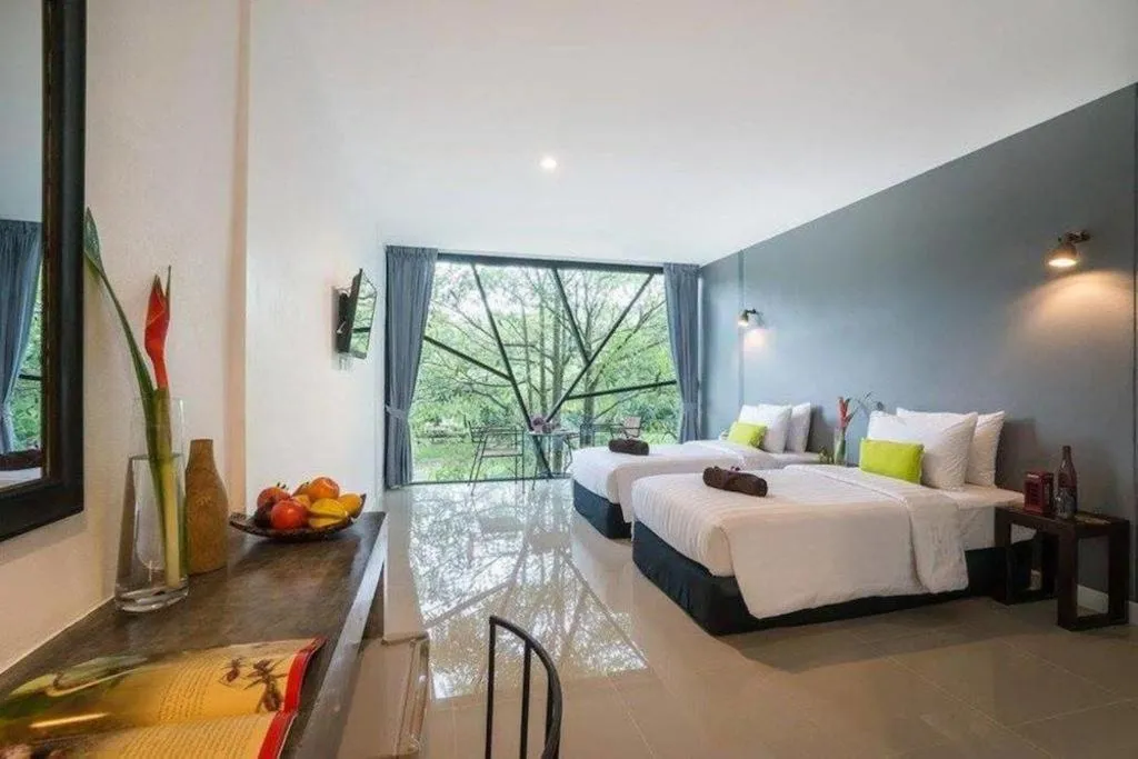 Bed in The Forest Home Resort