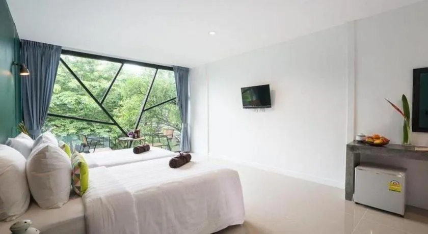 Bed in The Forest Home Resort