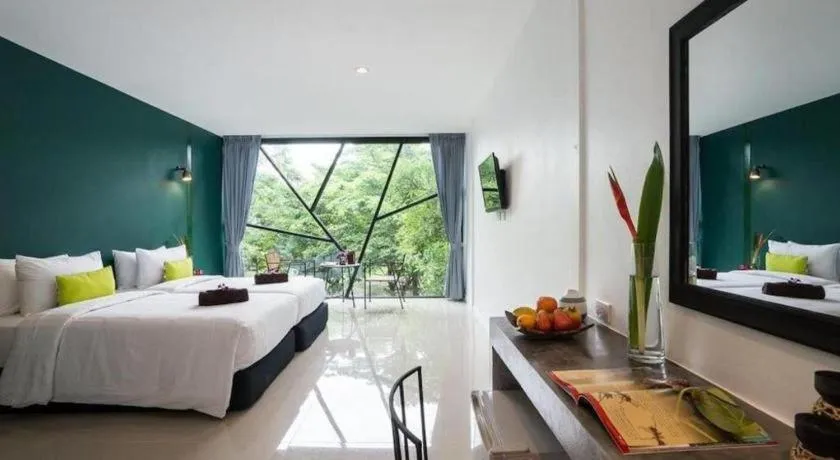 Bed in The Forest Home Resort