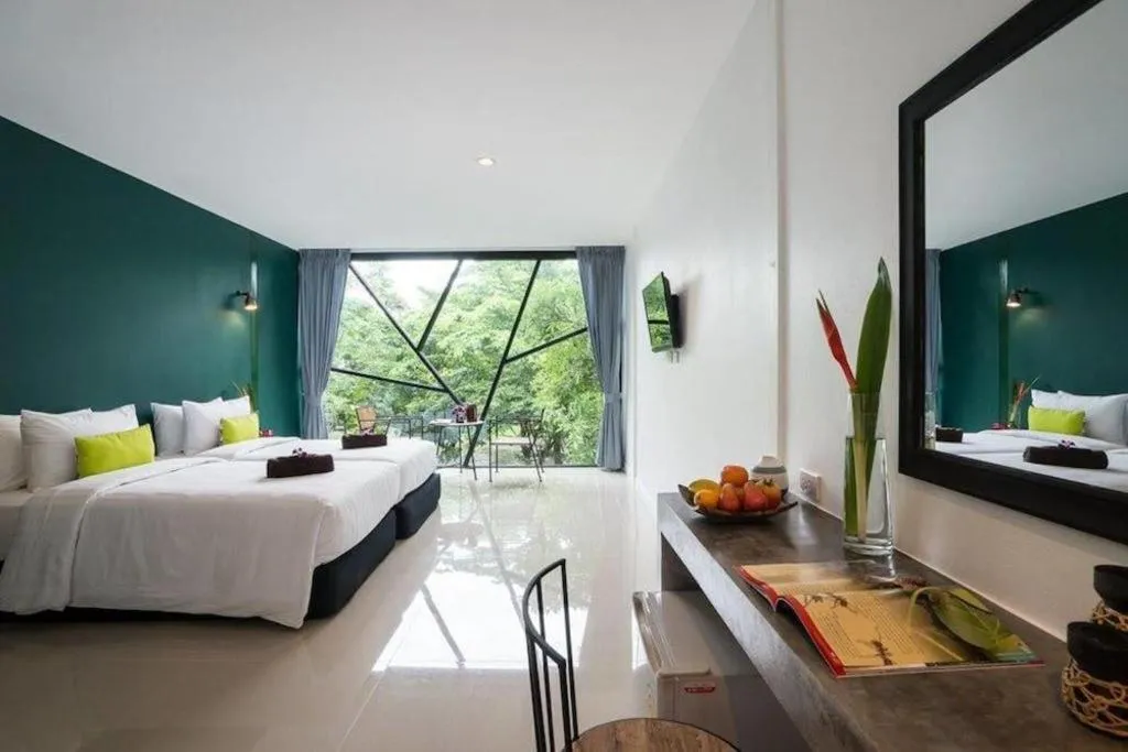 Bed in The Forest Home Resort