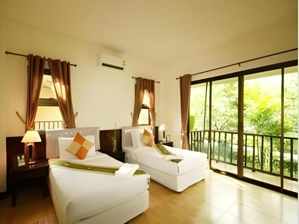 Bed in The Forest Home Resort