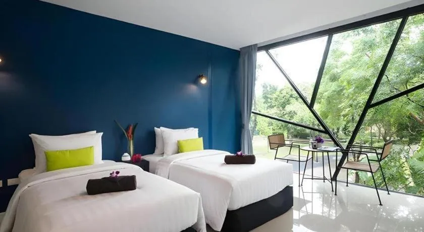 Bed in The Forest Home Resort