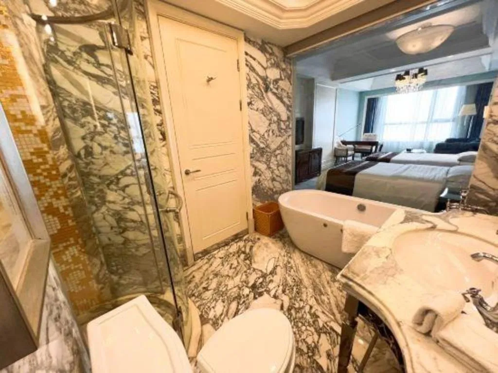 Bed in Yuncheng Jianguo Hotel