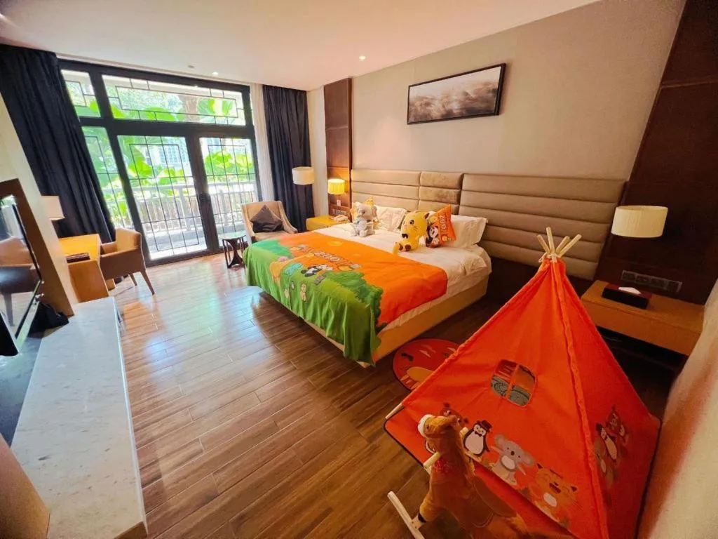 Bed in Eadry Royal Garden Hotel Haikou