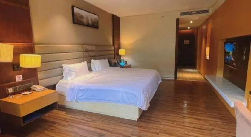 Bed in Eadry Royal Garden Hotel Haikou