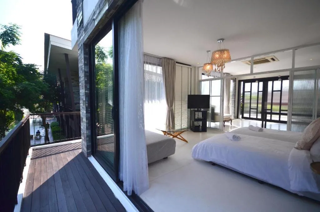 Bed in The Blue Sky Resort @ Hua Hin