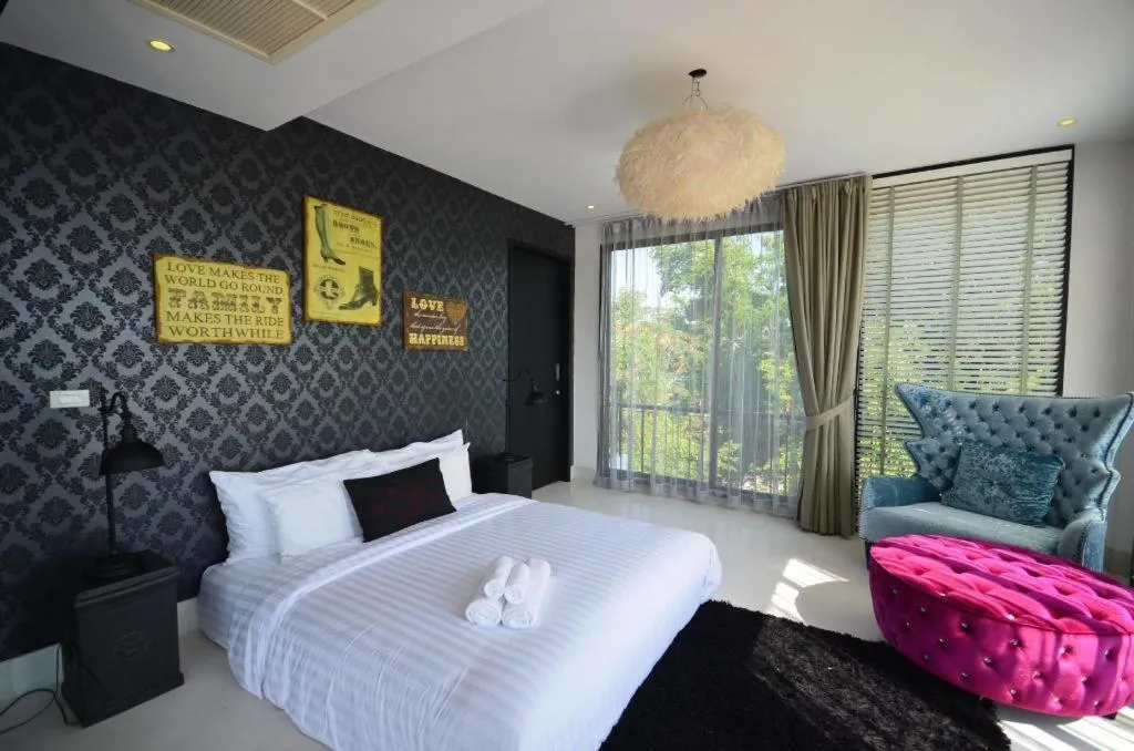 Bed in The Blue Sky Resort @ Hua Hin