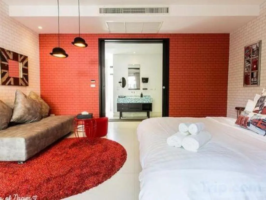 Bed in The Blue Sky Resort @ Hua Hin