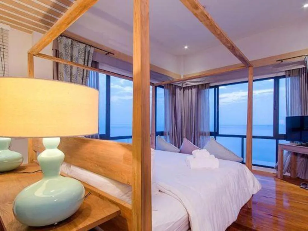 Bed in The Blue Sky Resort @ Hua Hin