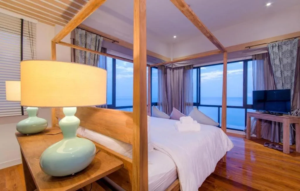 Bed in The Blue Sky Resort @ Hua Hin