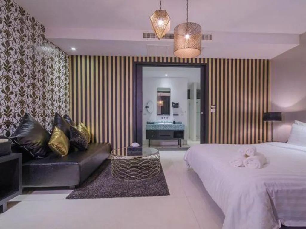 Bed in The Blue Sky Resort @ Hua Hin