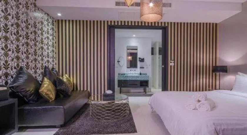 Bed in The Blue Sky Resort @ Hua Hin