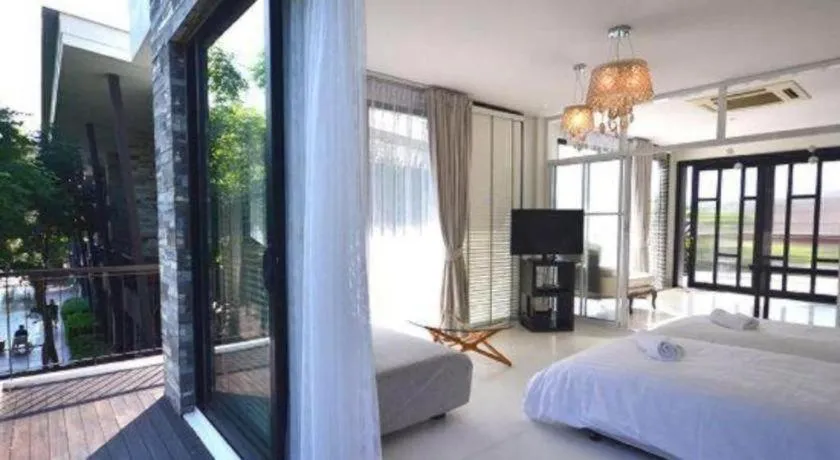 Bed in The Blue Sky Resort @ Hua Hin