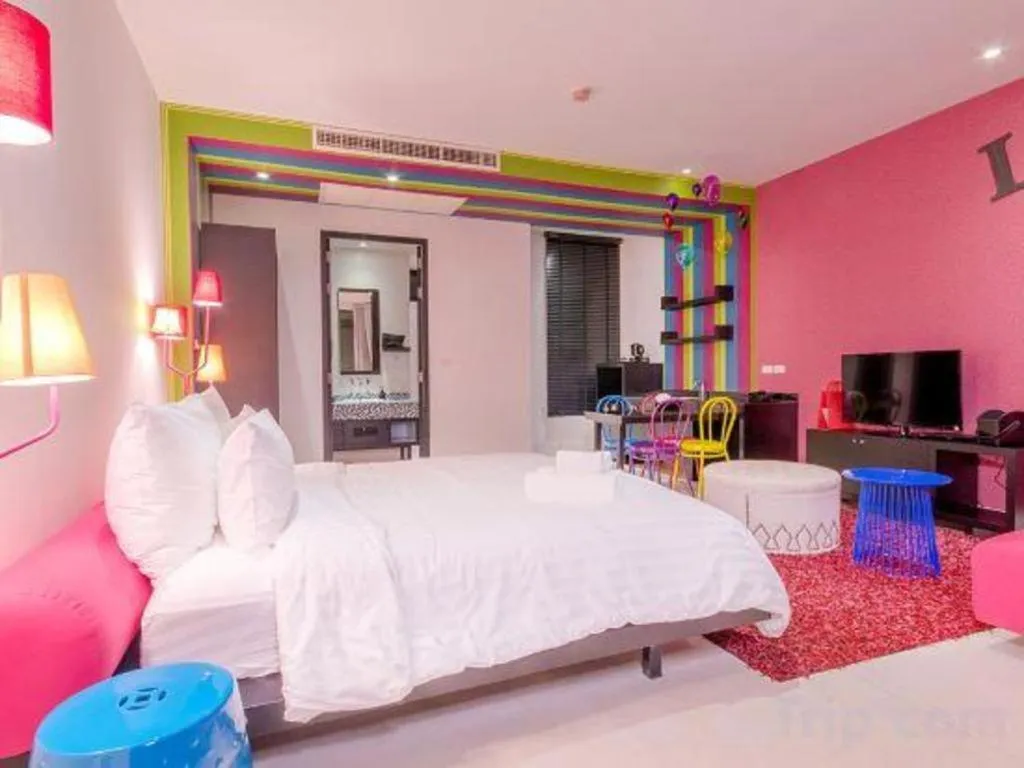 Bed in The Blue Sky Resort @ Hua Hin