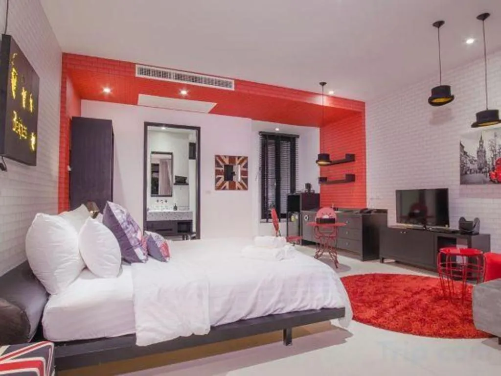 Bed in The Blue Sky Resort @ Hua Hin