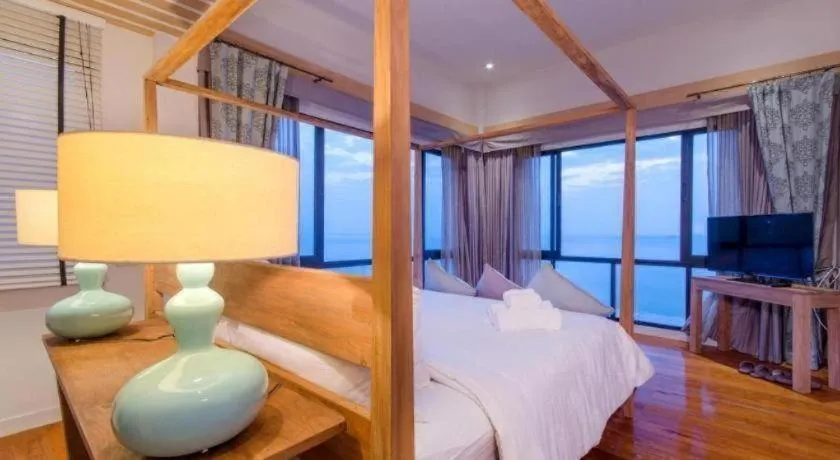 Bed in The Blue Sky Resort @ Hua Hin