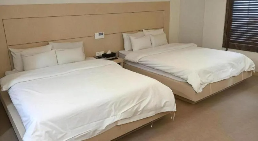 Bed in Hotel W Shinjeju