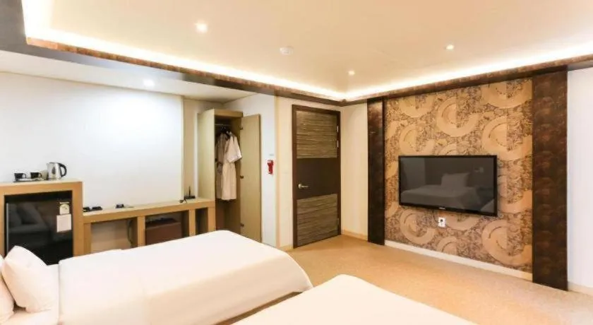 Bed in Hotel W Shinjeju