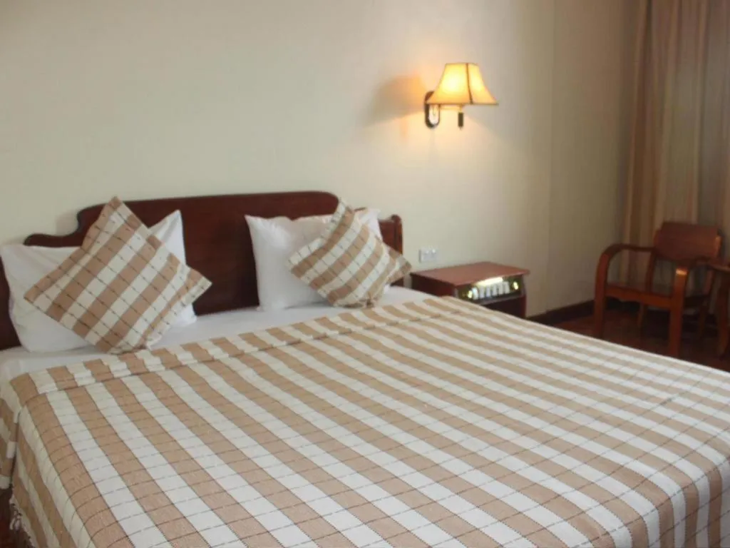 Bed in Dokchampa Hotel