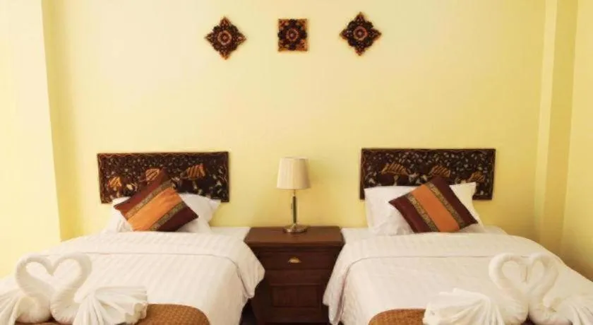 Bed in Baan Maesot Boutique Resort