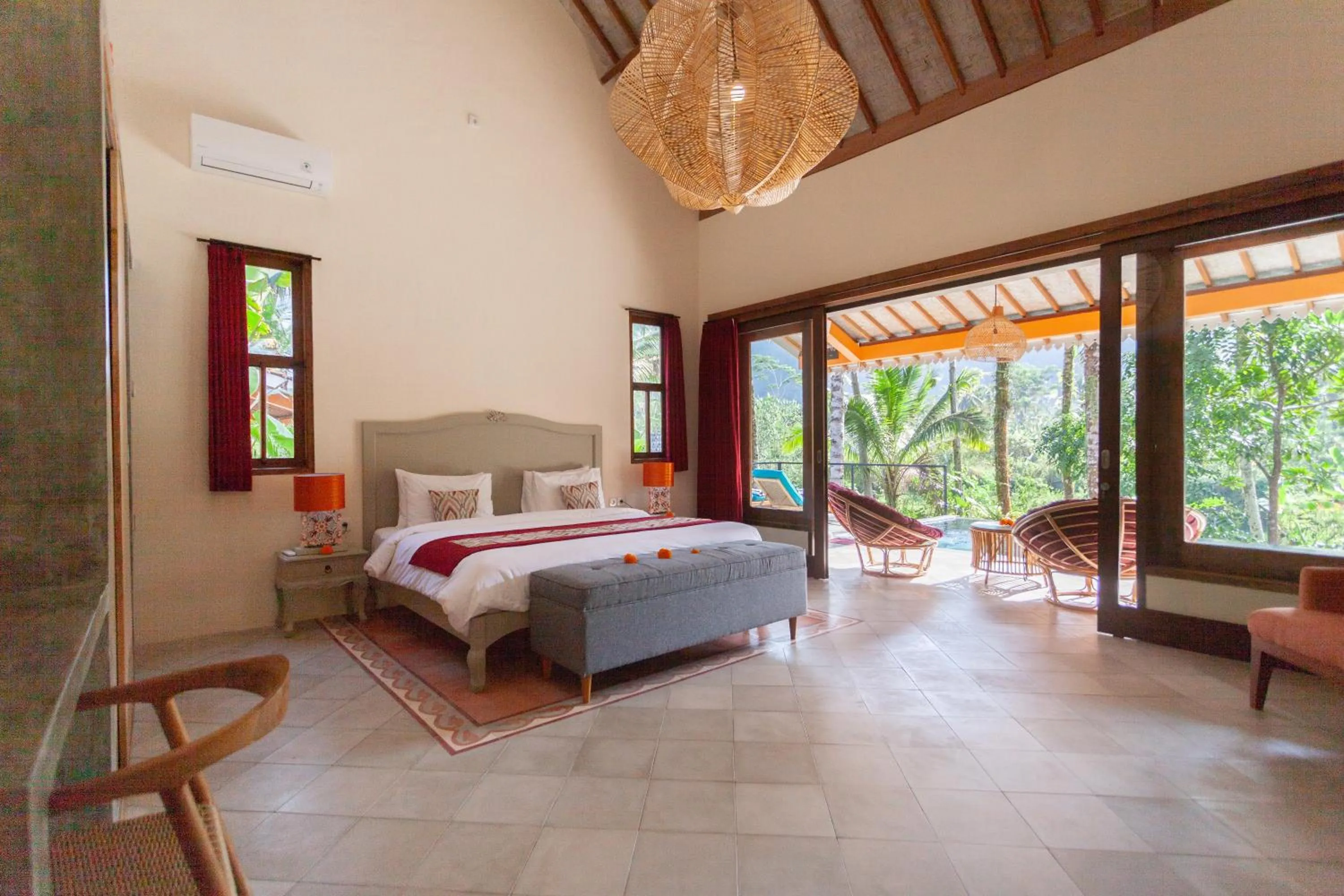 Bed in Darmada Eco Resort