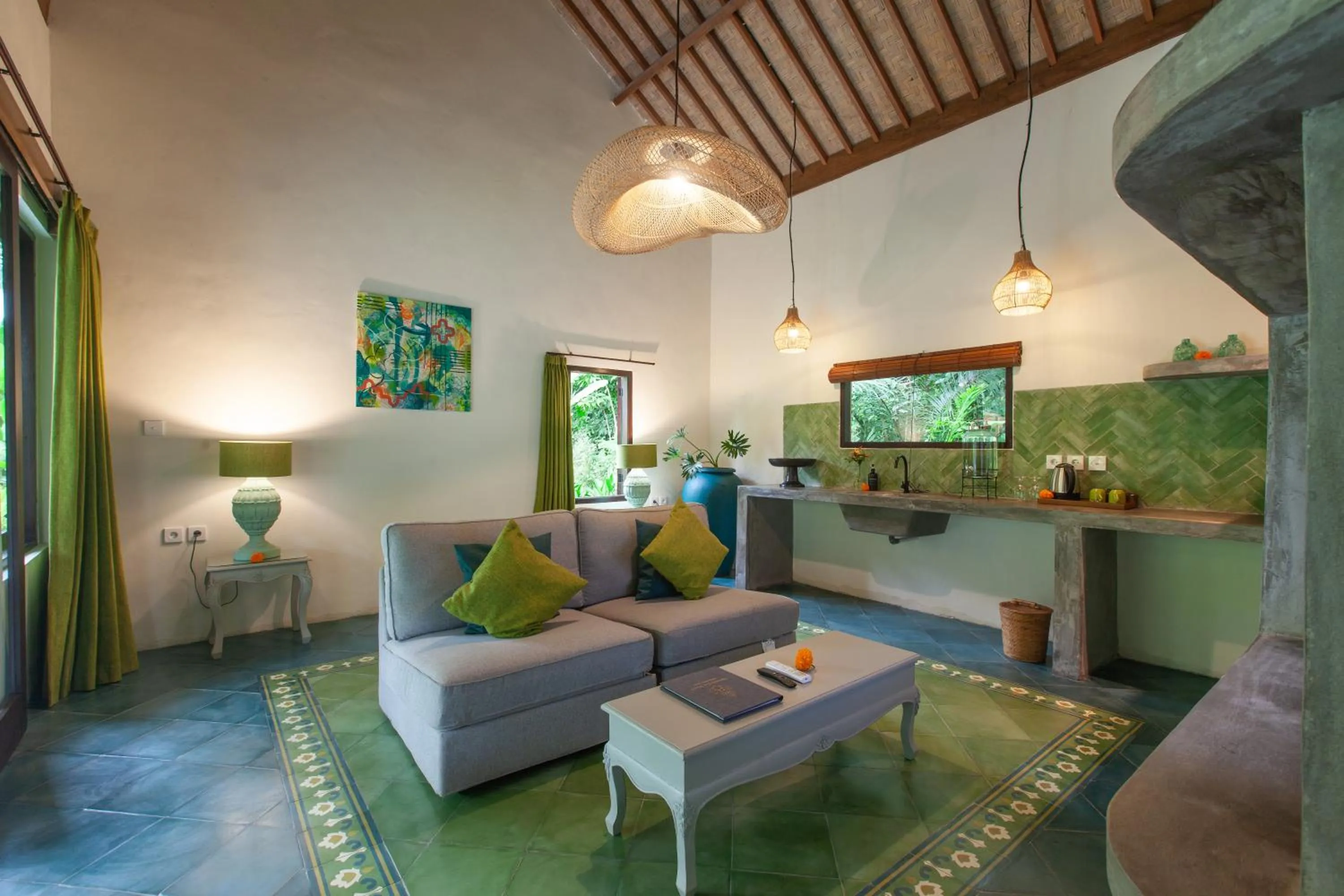 Living room in Darmada Eco Resort