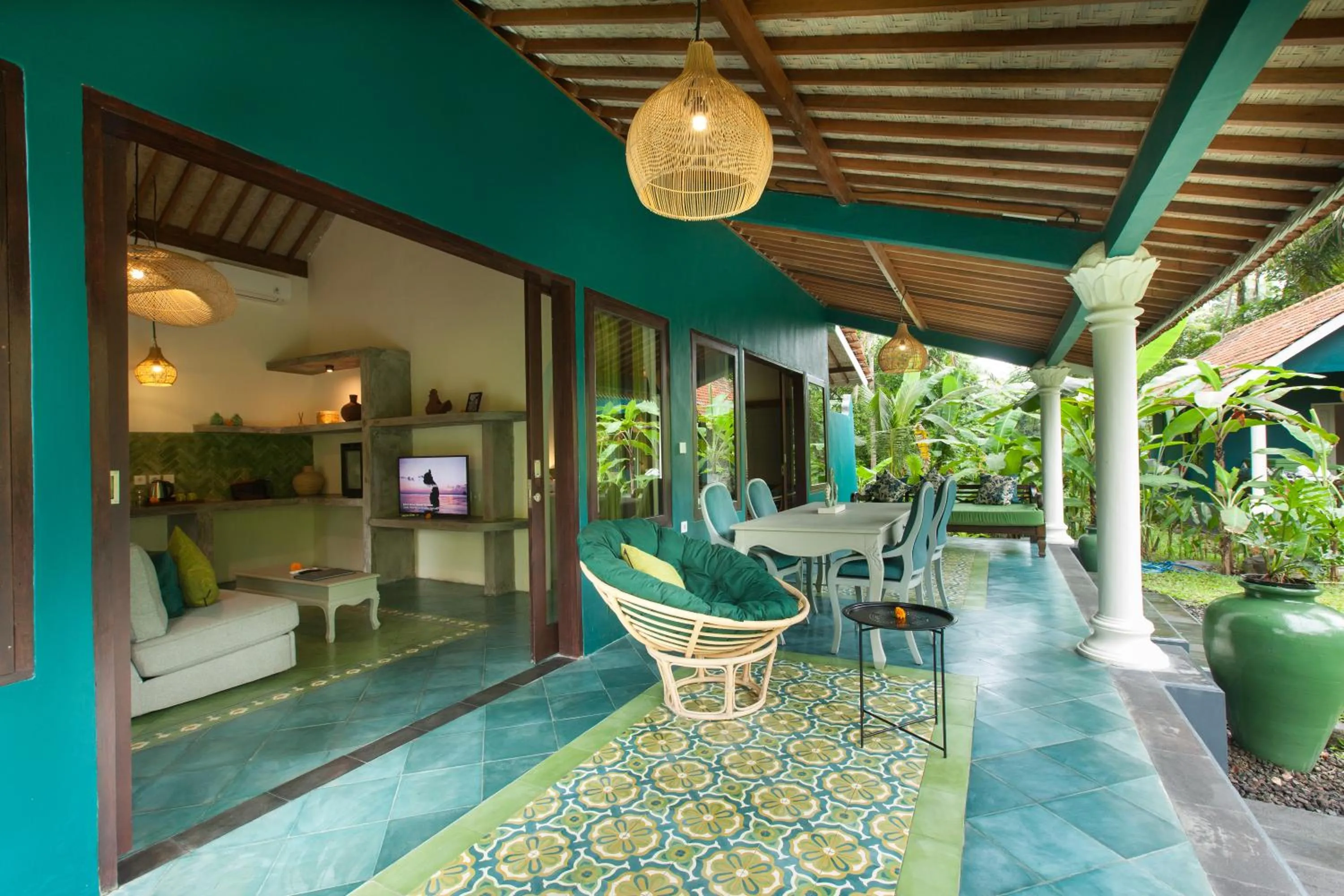 Balcony/Terrace in Darmada Eco Resort