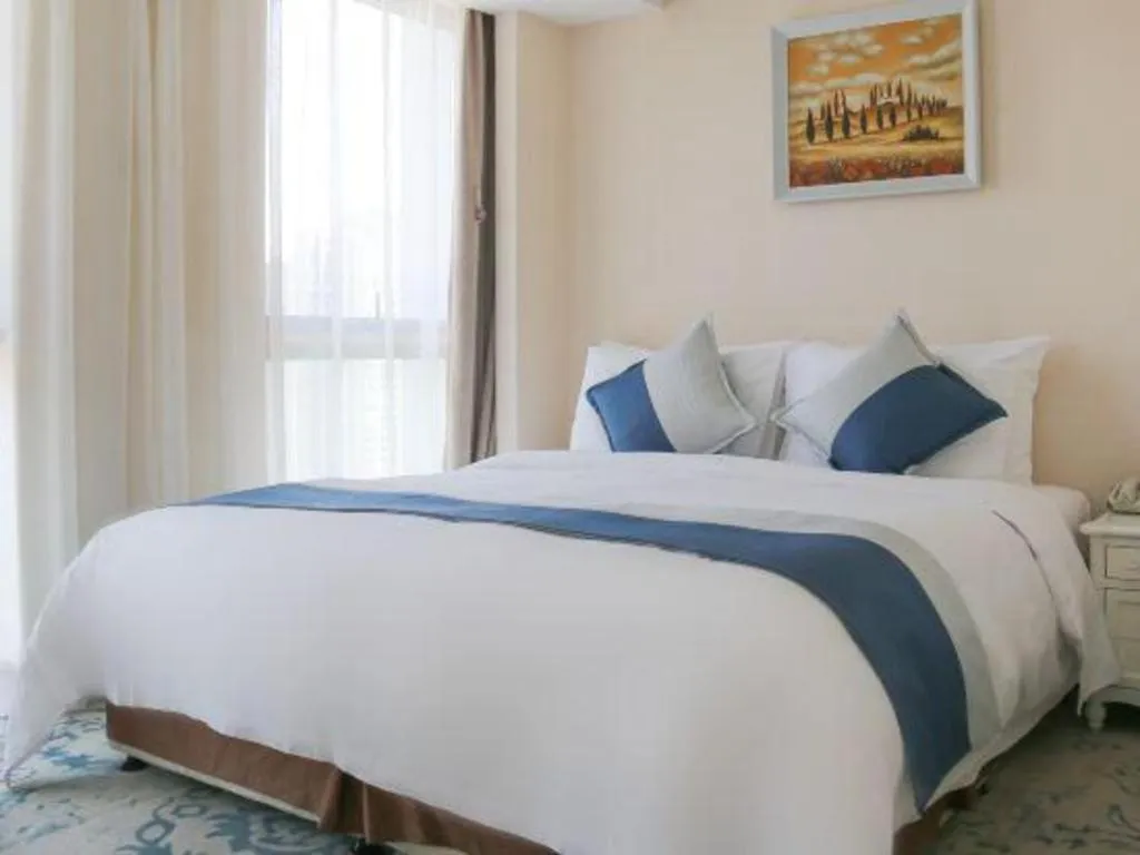 Bed in Xian Qujiang Yinzuo Hotel