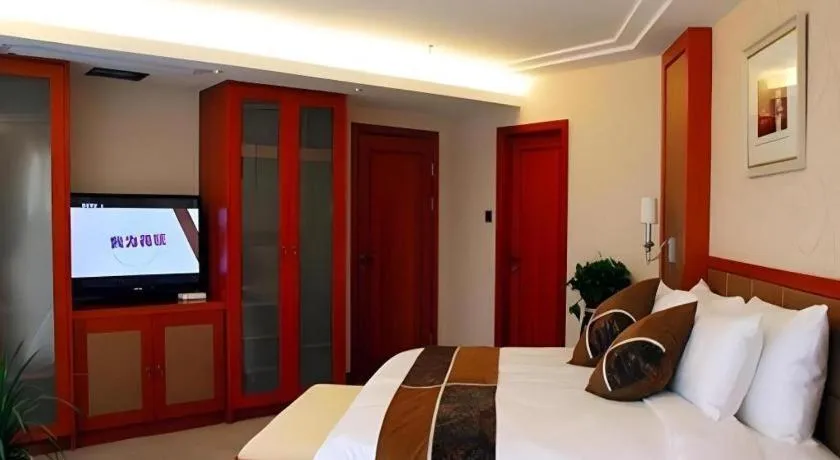 Bed in Xian Qujiang Yinzuo Hotel