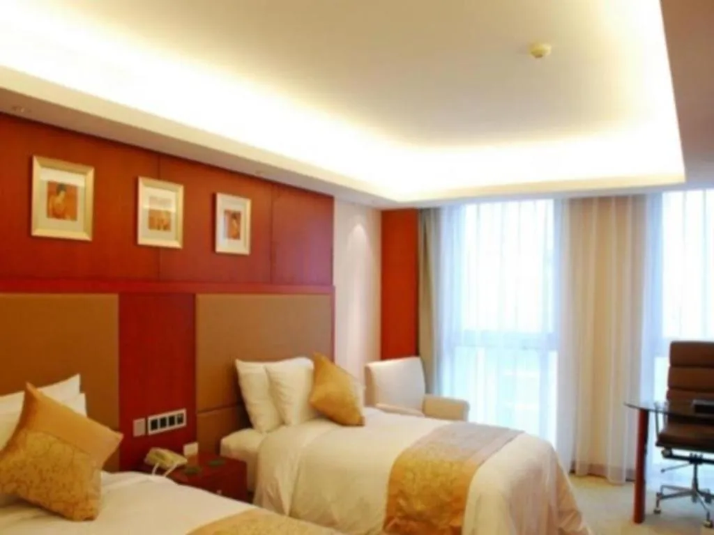 Bed in Xian Qujiang Yinzuo Hotel