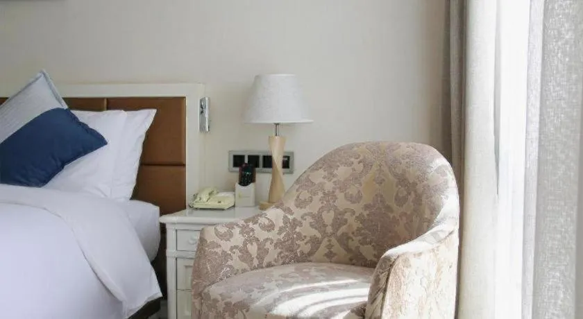 Bed in Xian Qujiang Yinzuo Hotel