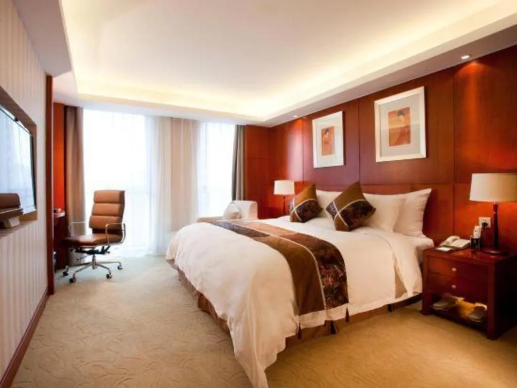 Bed in Xian Qujiang Yinzuo Hotel