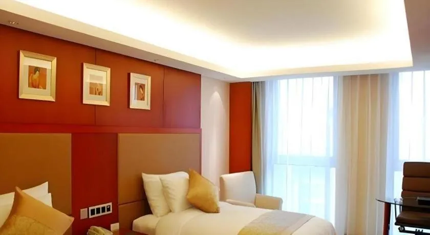 Bed in Xian Qujiang Yinzuo Hotel