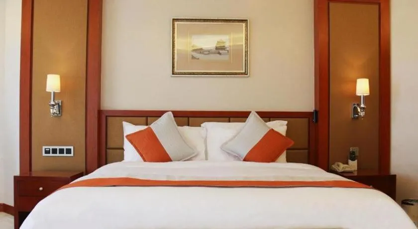 Bed in Xian Qujiang Yinzuo Hotel