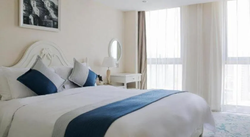 Bed in Xian Qujiang Yinzuo Hotel