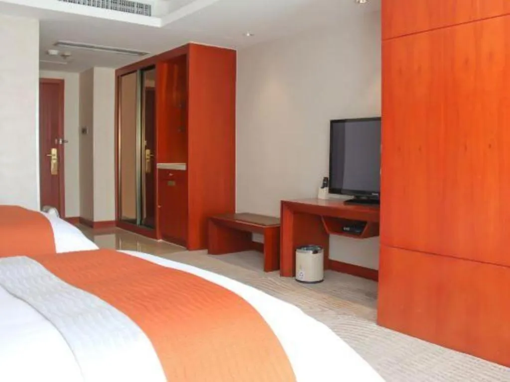 Bed in Xian Qujiang Yinzuo Hotel