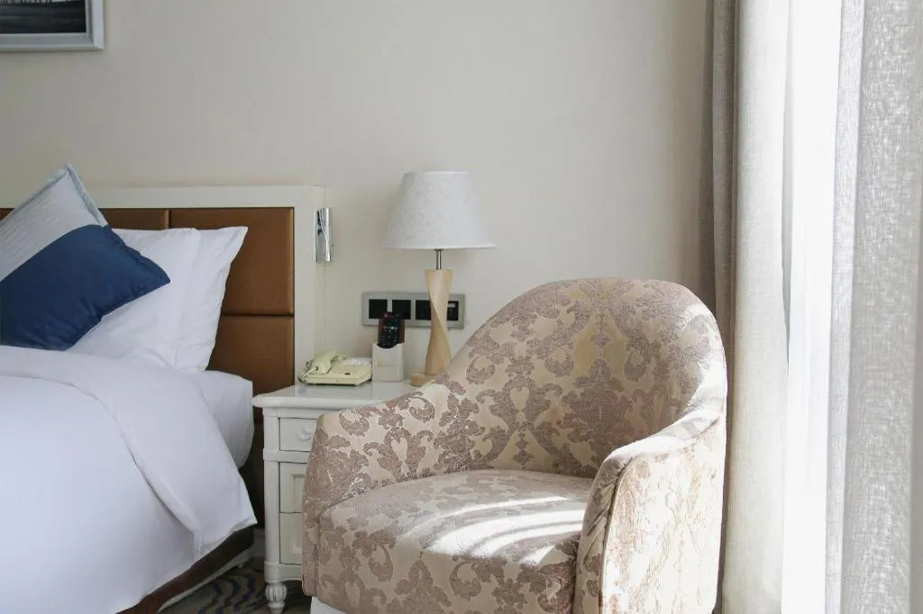 Bed in Xian Qujiang Yinzuo Hotel