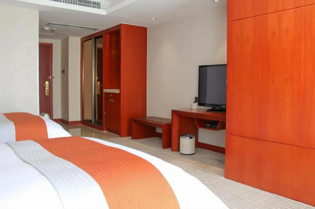 Bed in Xian Qujiang Yinzuo Hotel