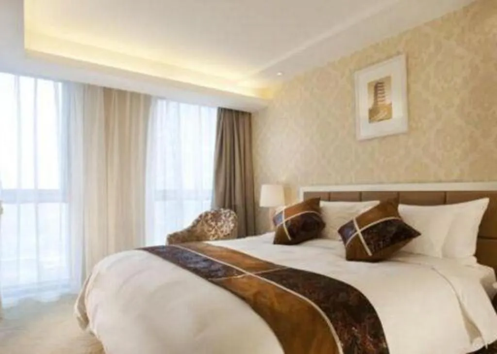 Bed in Xian Qujiang Yinzuo Hotel