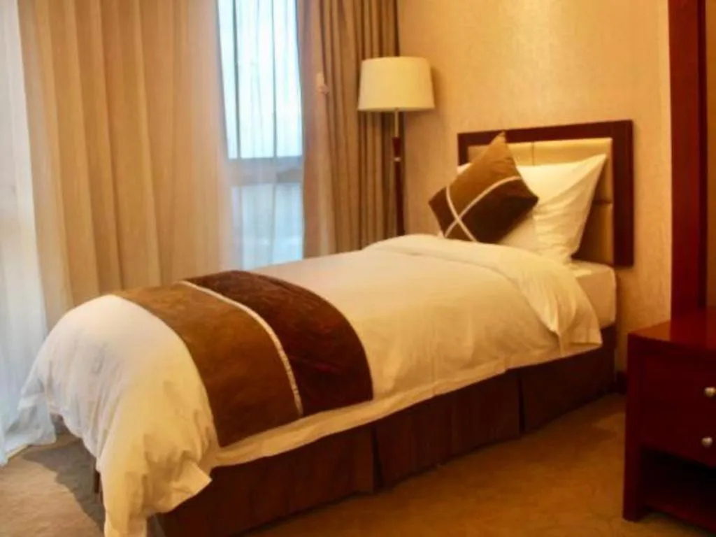 Bed in Xian Qujiang Yinzuo Hotel