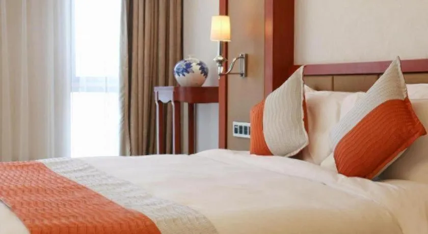 Bed in Xian Qujiang Yinzuo Hotel