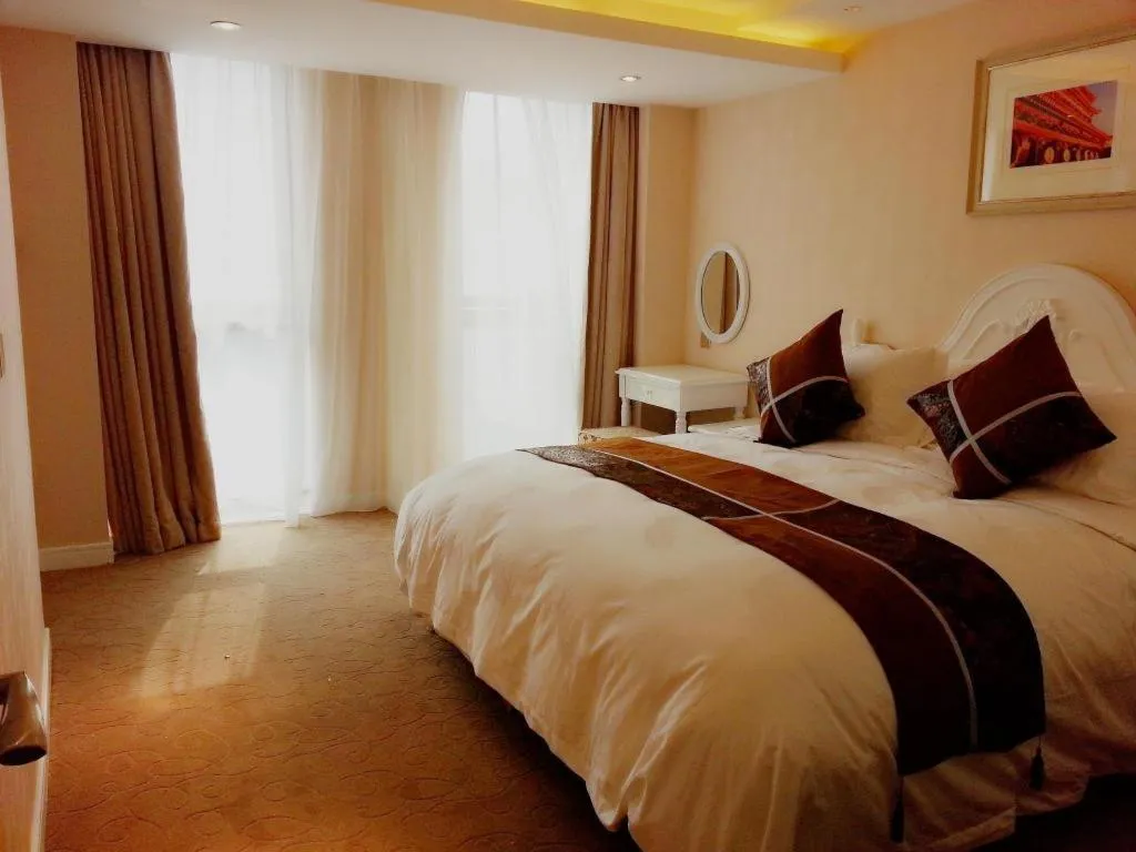 Bed in Xian Qujiang Yinzuo Hotel