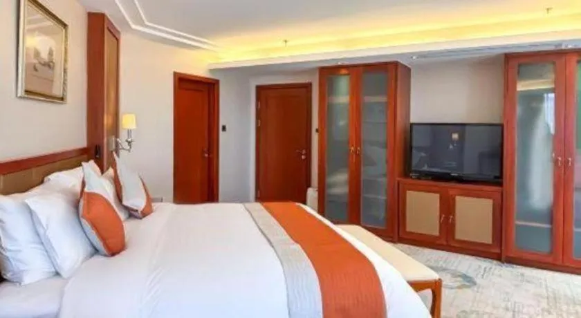 Bed in Xian Qujiang Yinzuo Hotel