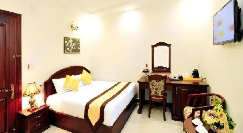 Bed in Marguerite Hotel