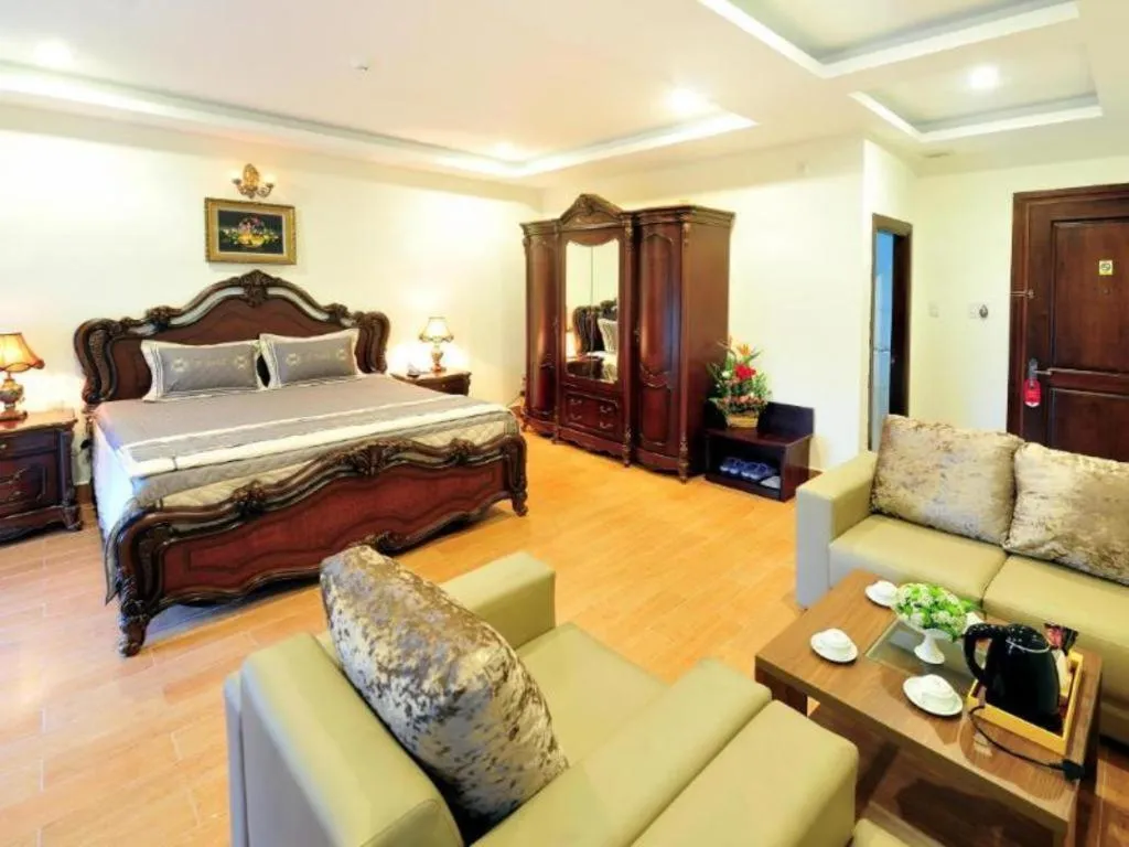 Bed in Marguerite Hotel