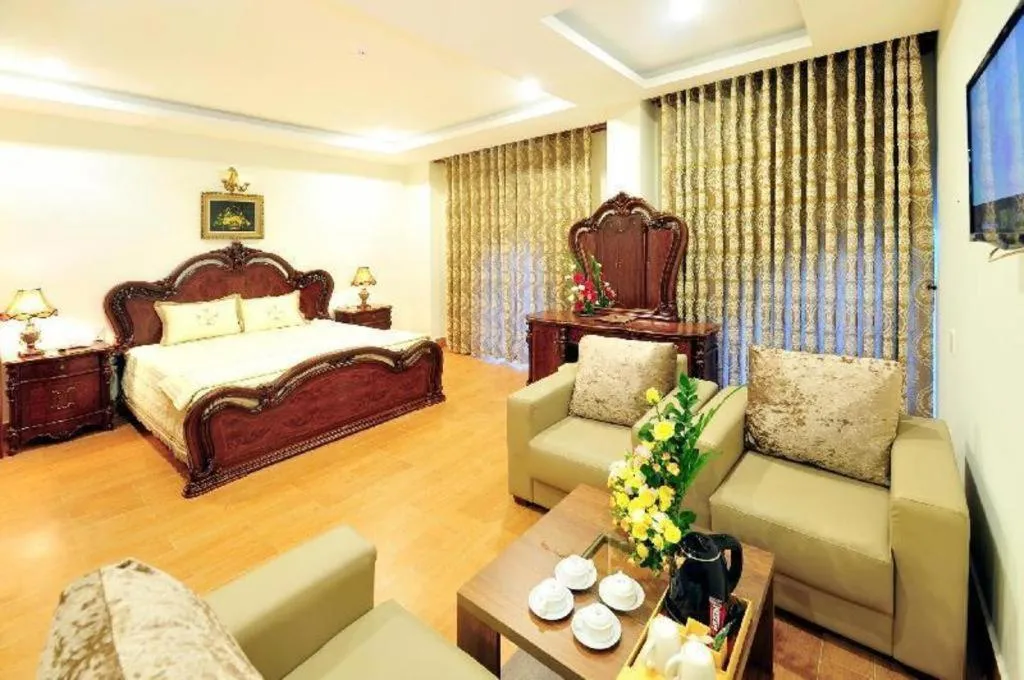 Bed in Marguerite Hotel