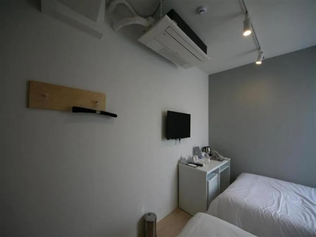 Bed in Wons Ville Myeongdong Hotel