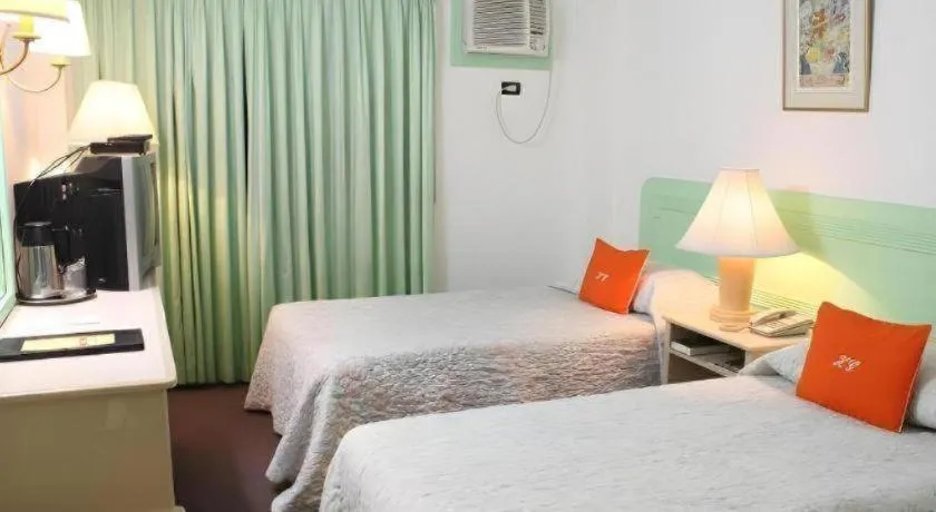 Bed in Hotel Galleria